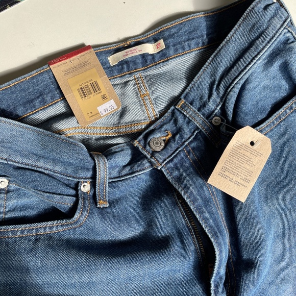 Levi’s 94 Baggy - Size 27 dark indigo wash - BNWT - Picture 5 of 5